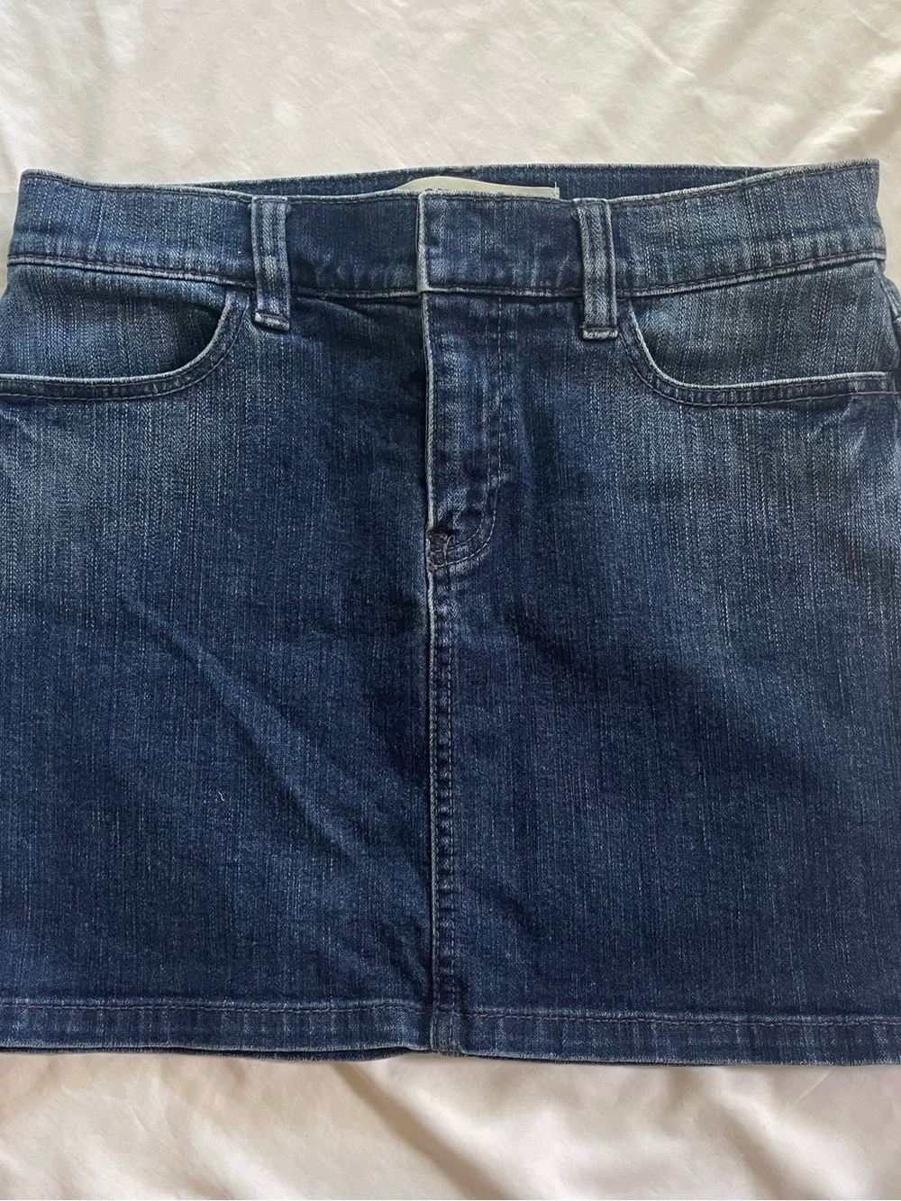 Gap Classic Dark Blue Denim Mini Skirt